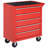 Dounton 27.25'' W 5 -Drawer Steel Bottom Rollaway Chest with Wheels-706709936