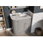 Rowland 885 mm Freestanding Single Vanity with Integrated Ceramic Basin-36806608-37085542