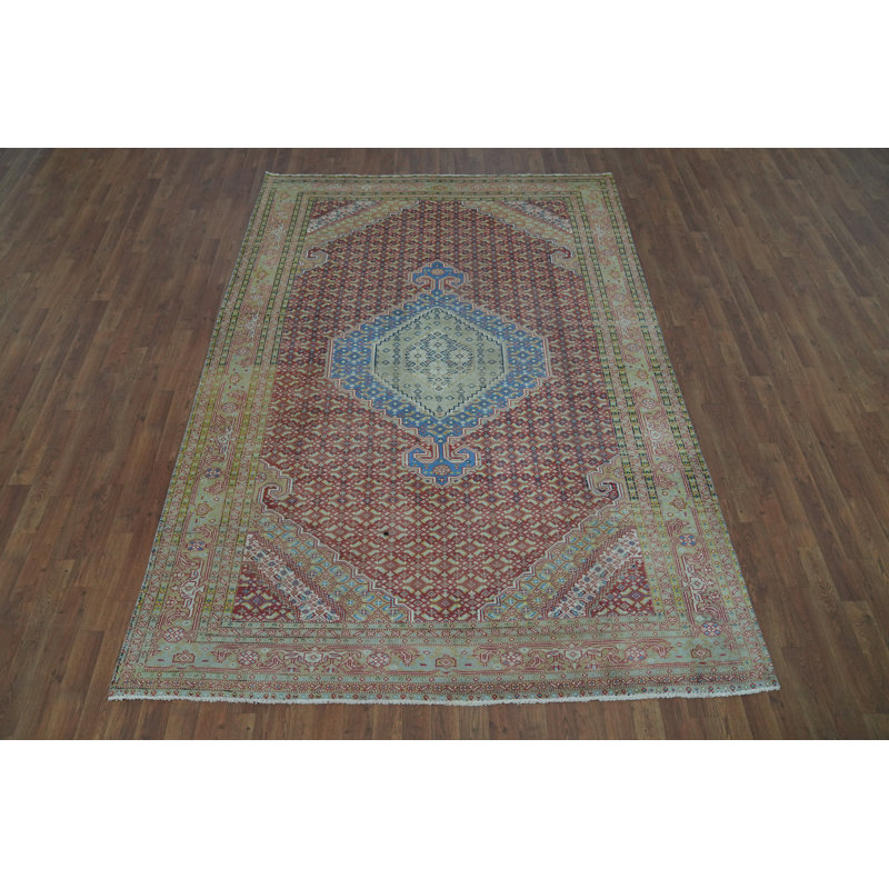 Tapis traditionnel en laine 6 x 9
