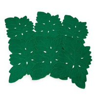 Serviette en lin 9" leaf cocktails