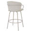 Tabouret de comptoir pivotant 26 po Liiza-1218338409