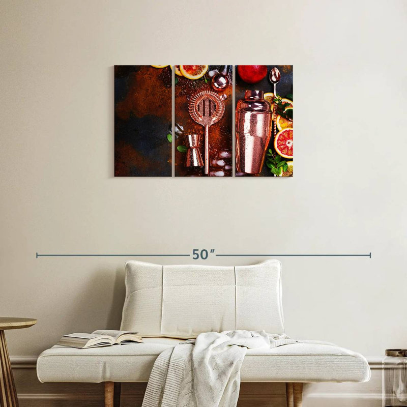 Accessoires de bar Yarlin, H 20 po x l 33 po