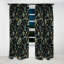 Or et bleu Luxury Damask Symphony II - Rideau damassé - Rideau occultant - 1 panneaux-107535482