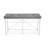Cavaco Fabric Upholstered Storage Bench-1181208206