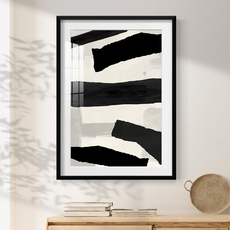 Mountain Paths I -Framed Print
