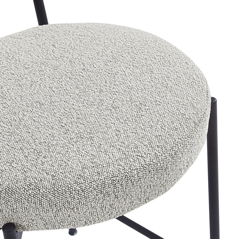 Chaise de salle à manger Carrera Carvalho, Gris taupe