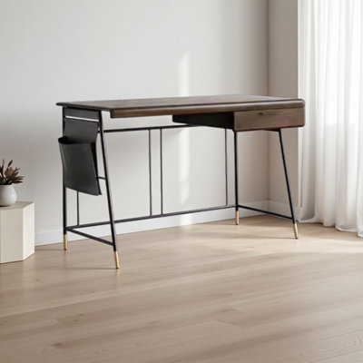 Bureau en chêne rouge