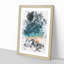 Stars Above California - Picture Frame Graphic Art Print-56862056-56862060