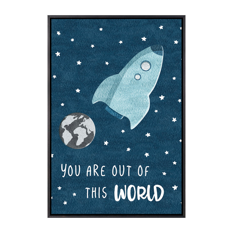 « out of the world », art, H 40 po x l 26 po x P 1,5 po, Toile avec cadre noir patiné