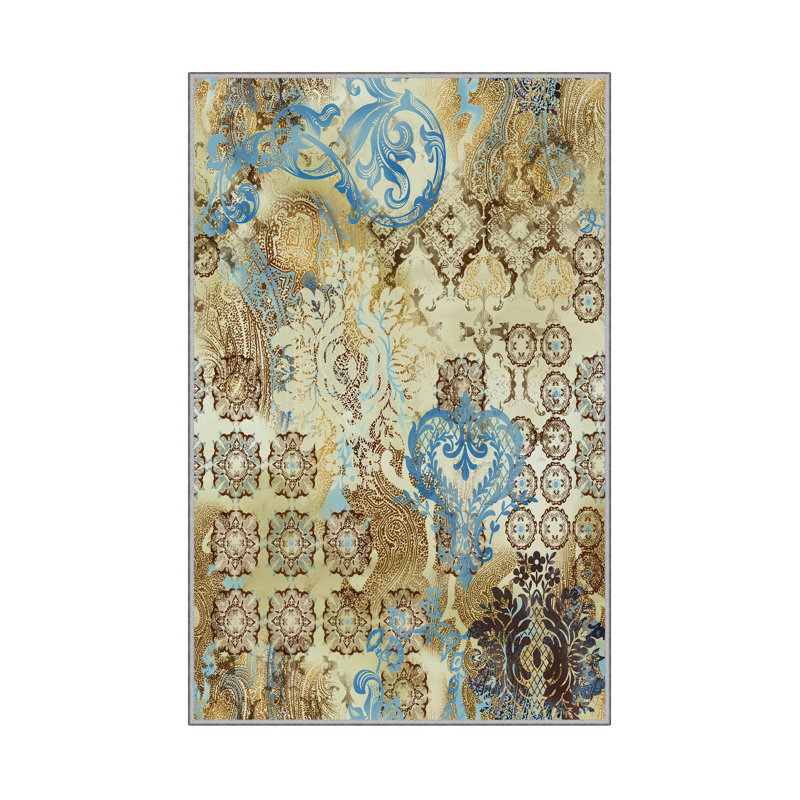 Premium Hall Carpet, 31.5 x 59.1 Inches | 100% Polyester, 0.4 in Pile Height, Antibacterial & Non-Slip PVC Dot Underside | Woven Design with 3D Digital Printing, Machine Washable, Ideal for Home Decor & Entryways