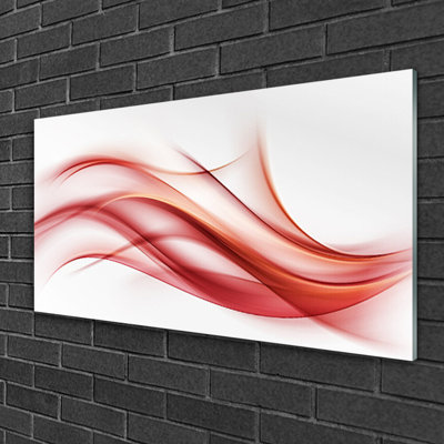 Art Abstract 1 Piece Wall Art on Glass