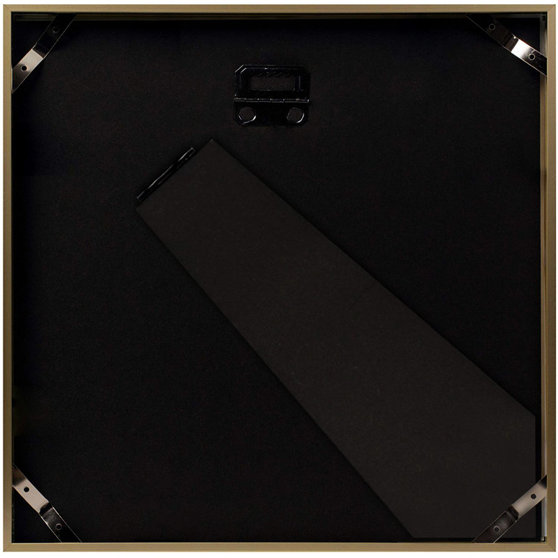 Cadre photo Ariaan, 1 cadre, Or, 4 po x 4 po