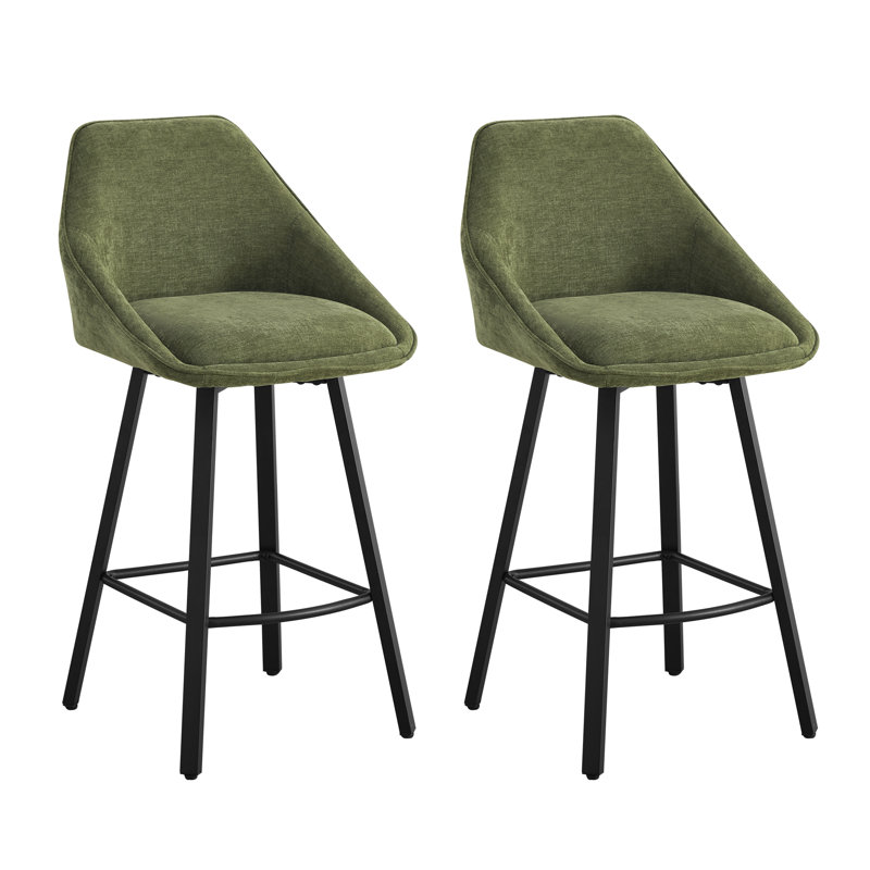 Modern Dining Bartools Stools, Green