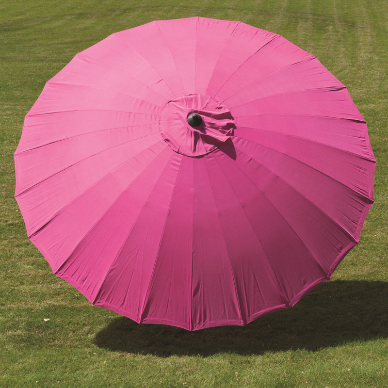 Nyle 270cm Market Parasol, Fuchsia