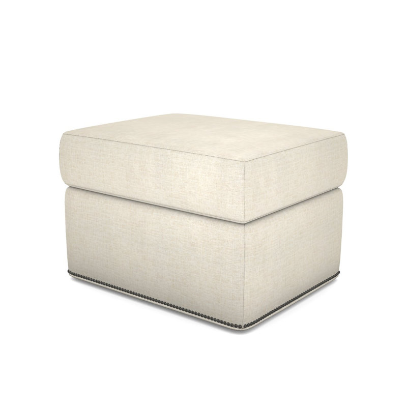 Newlin Ottoman, Yes, Tuck Linen