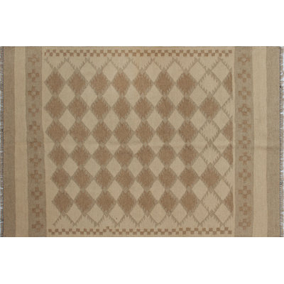 Benge Wool Geometric Indoor Rug