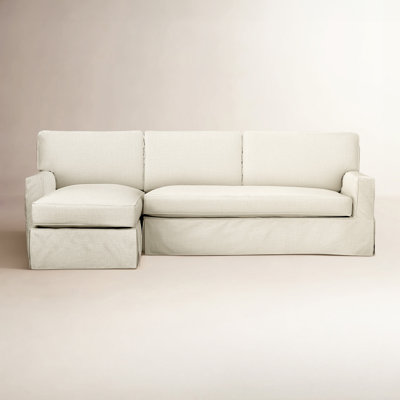 Taylor 2-Piece L-Shaped Stationary Sectional