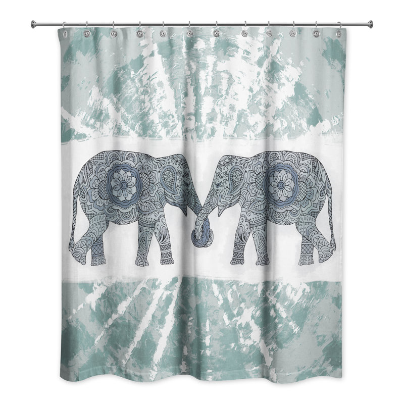Shower Curtain, Blue