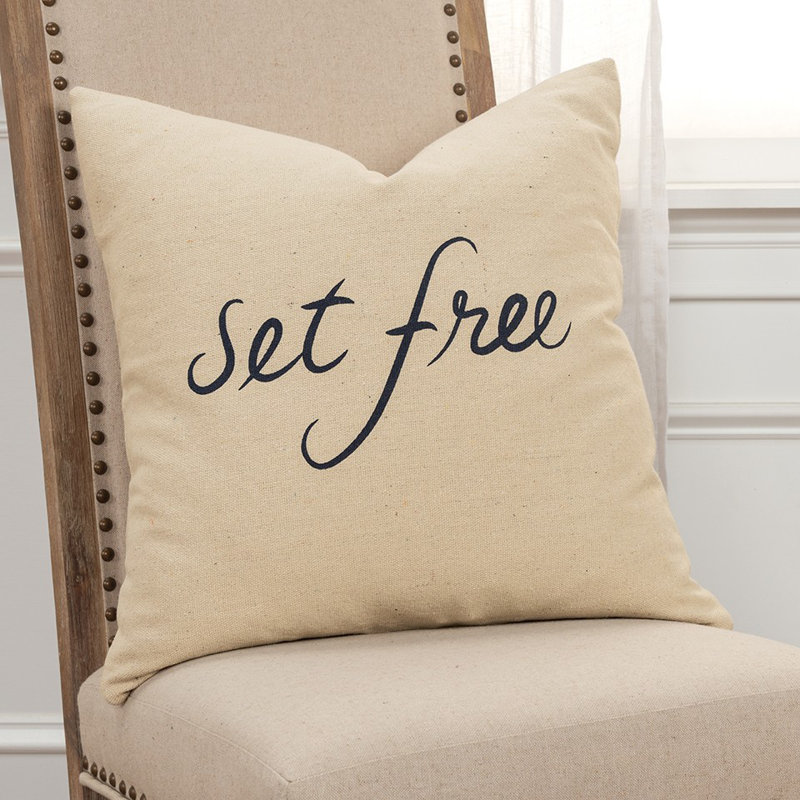 Cotton Throw Pillow
