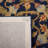 Ferrera Oriental Handmade Tufted Wool Navy Area Rug-401694210