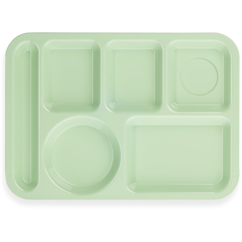Disposable Serving Tray, Green