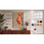 Koi in Gold Japandi - Wrapped Canvas-1392785048-1392785054