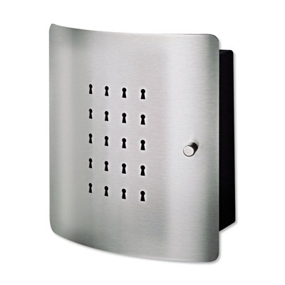 Slot 6220 10 Hook Wall Mounted Stainless Steel Locking Key Cabinet