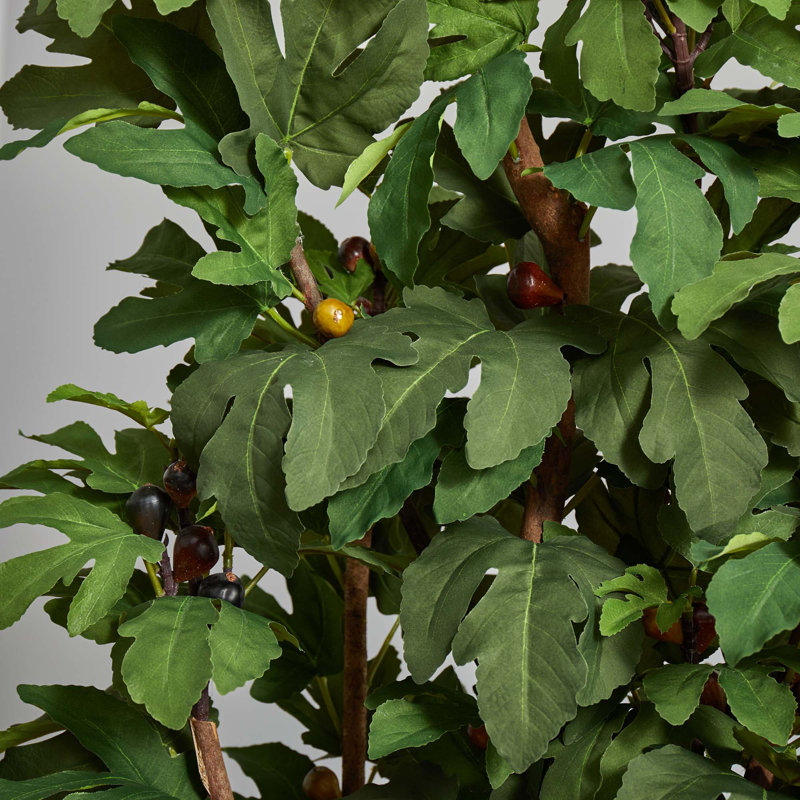 Arbre de figues artificiel en pot à fleurs