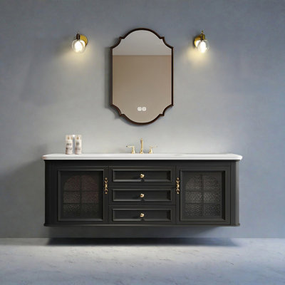 Armoire de salle de bain style français