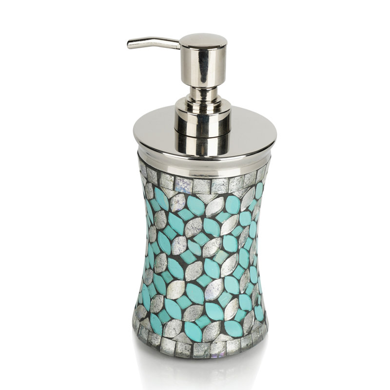 Distributeur de savon liquide en acier Mosaic