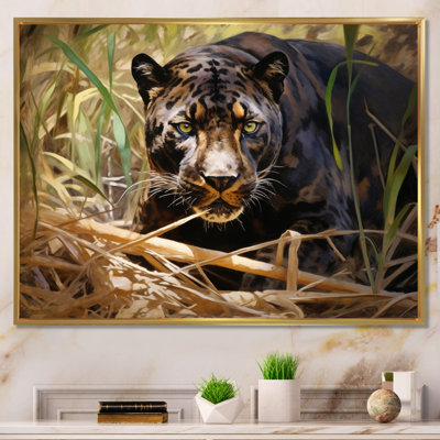 «Black Panther Into The Wild» sur toile