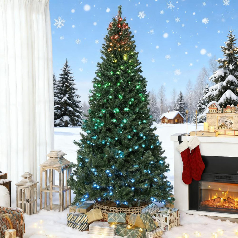 Arbre de Noël 7,5 pi avec DEL RVB dynamiques et télécommande