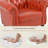 Fairport Faux Leather Chesterfield Chair-1690419722