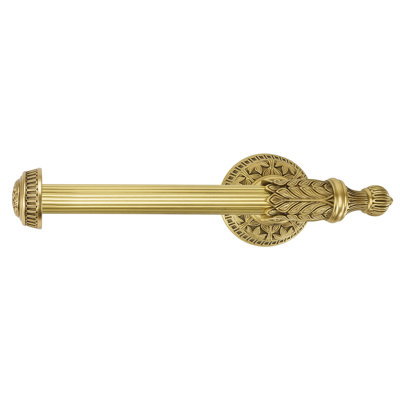 HAMPTON TISSUE BAR LEFT; MUSEUM GOLD FINISH