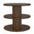 Uttermost Top Tier Oval Walnut Side Table