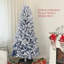 Arbre de Noël artificiel avec branches enneigées, charnières-1759621156