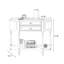 Console blanche en bois massif-191327561-191327567