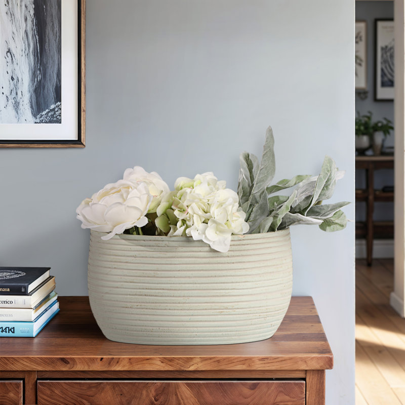 Petit vase ombre Padma sarcelle 14 "Latitude Run®