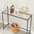Huxley 39.4'' Glass Top Console Table-356754119-356754113