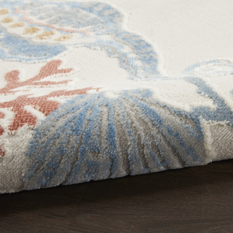 Baeza Animal Print Indoor Rug, Rectangle 5'3" x 7'3"