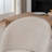 Upholstered Barrel Dining Chairs, Boucle Fabric Swivel Kitchen Chairs, Wingback Side Chairs, Vanity Chairs-543675564