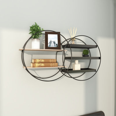 Alissabeth Circle Accent Shelf