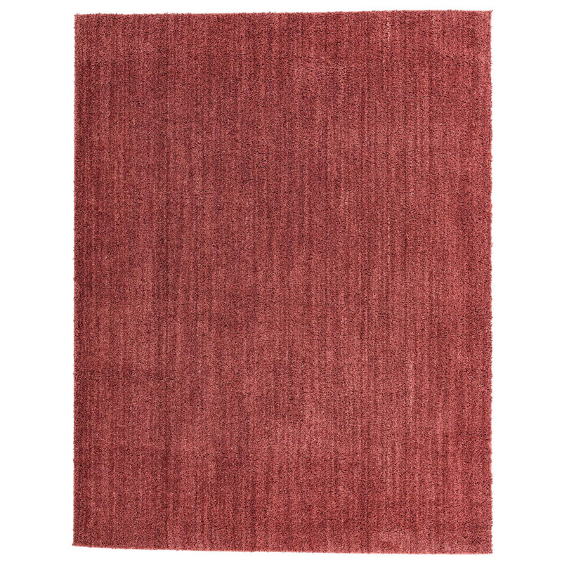 Tapis contemporain de couleur grenade Axerpolis, Rectangle 6 pi 5 po x 9 pi