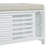 Distressed Shutter Storage Bench with Acacia Veneer-106900673