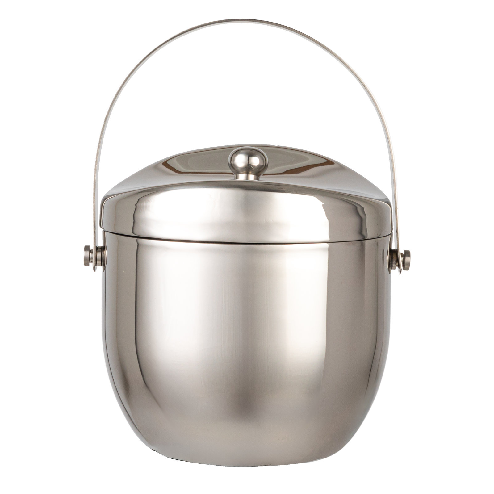 Stainless Steel Double-Wall Ice Bucket