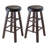 Landyon 2 - Person Extendable Solid Wood Top Double Pedestal Base Dining Set