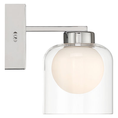 Chloe 3CCT LED Wall Sconce - Chrome Finish