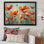 Jade Joy Whispers Of Poppies - Art mural sur toile coquelicots