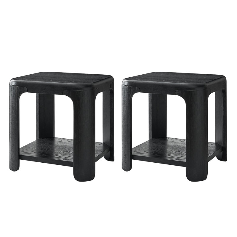 Table de bout Waynesville Dimarco, Noir