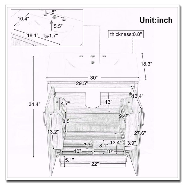 Dimensions du produit